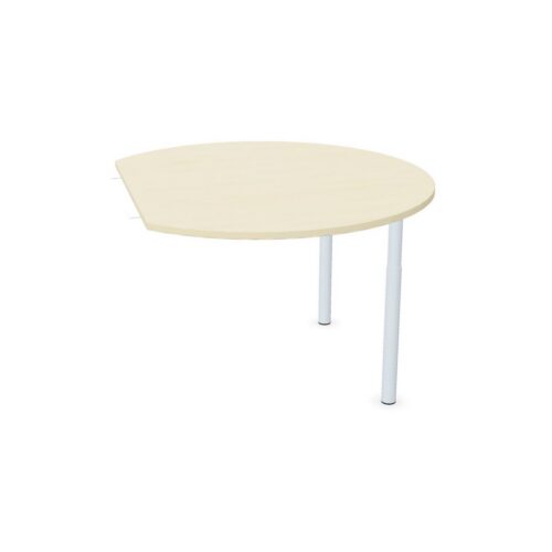 Geramöbel Geramobel Flex Anbautisch Rund C Fu Flex Hv Height-Adjustable C-Foot