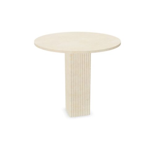 NORR11 ApS Soho Dining Table Round Fluted Dining Table
