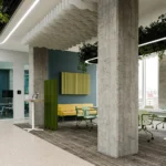 MARO Brevo Paneeldecke Muster 1 Ceiling Pattern Acoustic Panel Brevo ceiling panel arrangement