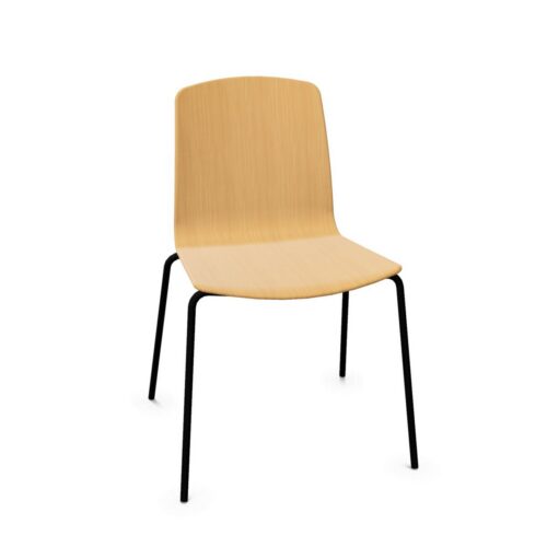 Inclass Binar 55 Chair With 4-Spoke Aluminium Swivel Base On Castors Four-Leg