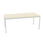 Geramöbel Geramobel Eco 4-Foot Fixed 4-Leg Fixed-Height Desk