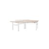 Voortman 120 Sit-Stand Triple Top Desk