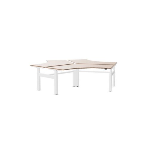 Voortman 120 Sit-Stand Triple Top Desk
