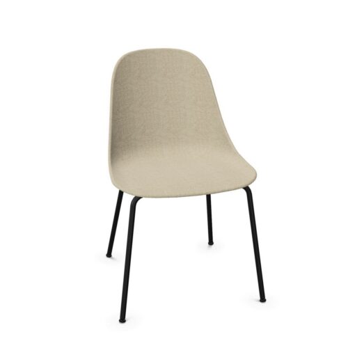Audo Copenhagen Harbour Side Dining Chair Steel Legs 4-Leg Upholstered Dining