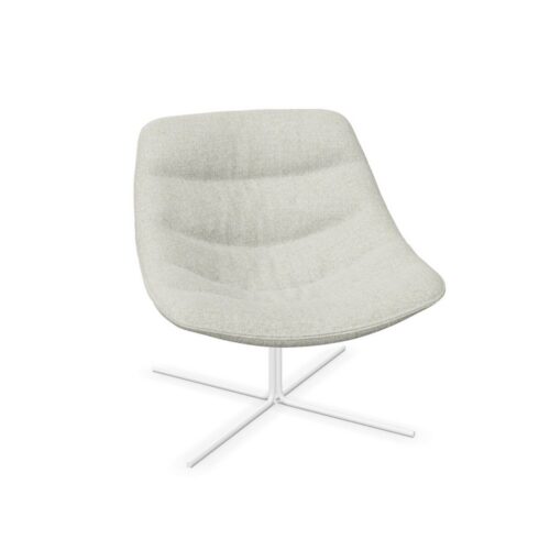 Noti Mishell Soft Mis 1 KL Cross-Base Upholstered Armchair
