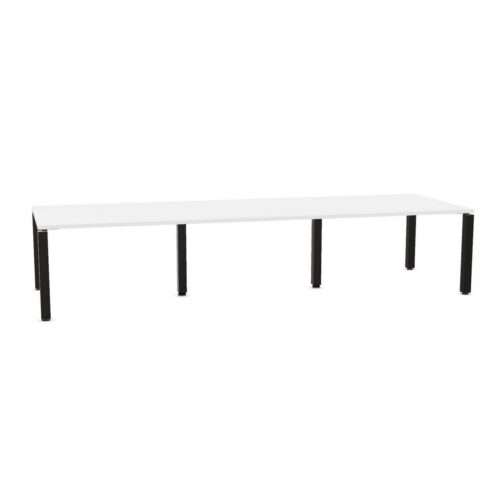 CUF Milano by Centrufficio Conference Metal Legs Table