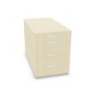 Geramöbel Geramobel S-530351 3-Drawer Metal Drawers Mobile Pedestal