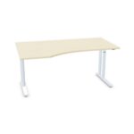 Geramöbel Geramobel Pro 800 800 Links Hv Sit-Stand C-Leg Left-Hand Computer Desk