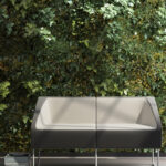 Arte & D Itaca Acustic Cove 2-Seat Steel Acoustic Sofa Itaca sofa arrangement