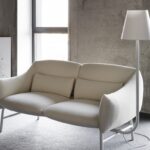 Noti Lua LU 2 DD 2-Seater Upholstered Solid Sofa Lua sofa arrangement