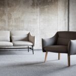 Noti Lua LU 1 DD Lounge Upholstered Armchair Lua upholstered lounge armchair