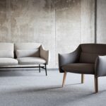 Noti Lua LU 1 DD Lounge Upholstered Armchair Lua upholstered lounge armchair