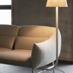 Noti Lua LU 2 DD 2-Seater Upholstered Solid Sofa Lua sofa product view