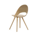 INNO INTERIOR Ono Four-Legged Chair With A Cutout Backrest Lightweight interior arrangement