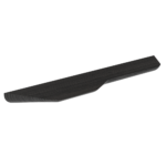 BuzziSpace Links Wall-Mounted Tactile Felt Display Shelf BuzziPlank medium shelf, left-facing view